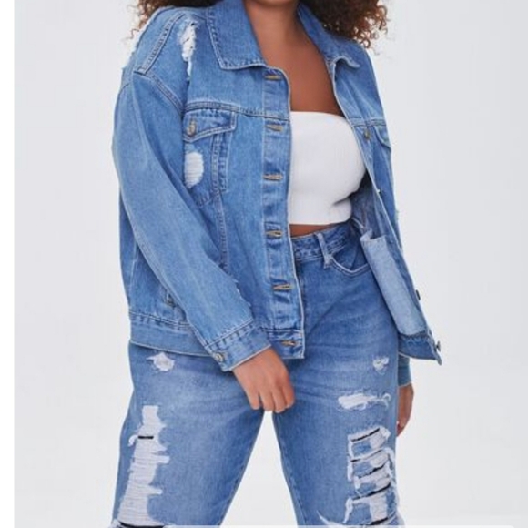 Denim jacket in women - Picture 5 of 6